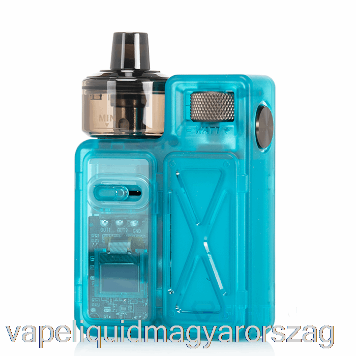 Uwell Crown M 35w Pod Mod Kit Blue Vape Liquid